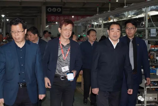 【重磅消息】徐州周铁根市长到访巨杰机电